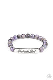 Paparazzi "Keep The Trust"  Purple Bracelet Paparazzi Jewelry