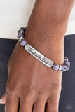 Paparazzi "Keep The Trust"  Purple Bracelet Paparazzi Jewelry