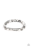 Paparazzi "Be Prayerful" Black Bracelet Paparazzi Jewelry