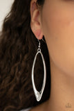 Paparazzi "Positively Progressive" Silver Earrings Paparazzi Jewelry