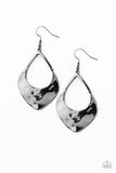 Paparazzi "Dig Your Heels In" Black Earrings Paparazzi Jewelry