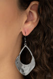 Paparazzi "Dig Your Heels In" Black Earrings Paparazzi Jewelry