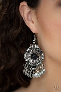 Paparazzi "Rural Rhythm" Black Earrings Paparazzi Jewelry