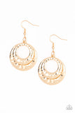 Paparazzi "Perfectly Imperfect" Gold Earrings Paparazzi Jewelry