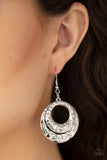 Paparazzi "Perfectly Imperfect" Silver Earrings Paparazzi Jewelry