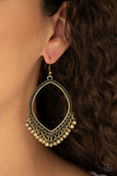 Paparazzi "Heirloom Harmony" Brass Earrings Paparazzi Jewelry