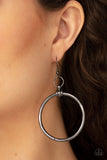 Paparazzi "Total Focus" Black Earrings Paparazzi Jewelry