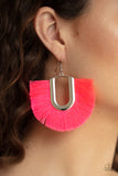 Paparazzi "Tassel Tropicana" Pink Earrings Paparazzi Jewelry