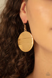 Paparazzi "Ultra Uptown" Gold Earrings Paparazzi Jewelry