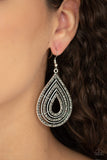 Paparazzi "5th Avenue Attraction" Silver Earrings Paparazzi Jewelry