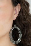 Paparazzi "Radical Razzle" Silver Earrings Paparazzi Jewelry