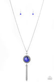 Paparazzi "Serene Serendipity" Blue Necklace & Earring Set Paparazzi Jewelry
