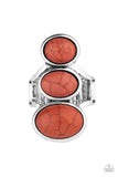 Paparazzi "Rural Revolution" Brown Ring Paparazzi Jewelry
