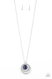 Paparazzi "A Diamond A Day" Blue Necklace & Earring Set Paparazzi Jewelry