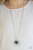 Paparazzi "A Diamond A Day" Blue Necklace & Earring Set Paparazzi Jewelry