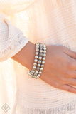 Paparazzi "Trail Treasure" FASHION FIX Silver Bracelet Paparazzi Jewelry