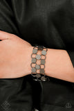 Paparazzi "Cast a Wider Net" FASHION FIX Black Bracelet Paparazzi Jewelry