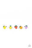 Girl's VINTAGE VAULT Starlet Shimmer 220XX Multi Fruit Set of 5 Rings Paparazzi Jewelry