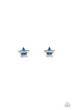 Girl's Starlet Shimmer 10 for $10 Multi Color Star Red White Blue 256XX Silver Post Earrings Paparazzi Jewelry
