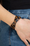 Paparazzi "All GRRirl" Brown Wrap Bracelet Paparazzi Jewelry