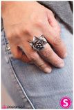 Paparazzi "Pitch Perfect - Silver" ring Paparazzi Jewelry