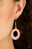 Paparazzi "Mildly Metro" Copper Necklace & Earring Set Paparazzi Jewelry