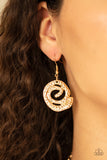 Paparazzi "Statement Swirl" Gold Necklace & Earring Set Paparazzi Jewelry