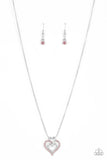 Paparazzi "Triple the Beat" Pink Necklace & Earring Set Paparazzi Jewelry