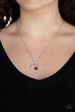 Paparazzi "Heart Full of Love" Red Necklace & Earring Set Paparazzi Jewelry