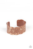 Paparazzi "Retro Ruffle" Brown Bracelet Paparazzi Jewelry