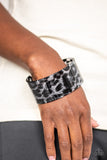 Paparazzi "Top Cat" Silver Bracelet Paparazzi Jewelry