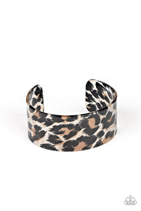 Paparazzi "Top Cat" Brown Bracelet Paparazzi Jewelry