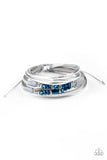 Paparazzi "Prismatically Dramatic" Blue Bracelet Paparazzi Jewelry