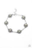 Paparazzi "Garden Flower Grandeur" Yellow Bracelet Paparazzi Jewelry