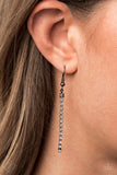 Paparazzi "Knockout Knot" FASHION FIX Black Necklace & Earring Set Paparazzi Jewelry