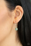 Paparazzi VINTAGE VAULT "Very Voluminous" Green Necklace & Earring Set Paparazzi Jewelry