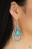 Paparazzi "Terra Teardrops" Multi Earrings Paparazzi Jewelry
