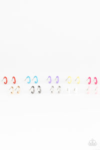 Girl's Starlet Shimmer 10 for $10 Multi Hoop 290XX Post Earrings Paparazzi Jewelry