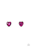 Girl's Starlet Shimmer 265XX Multi-Color Heart Rhinestone Set of 5 Earrings Paparazzi Jewelry