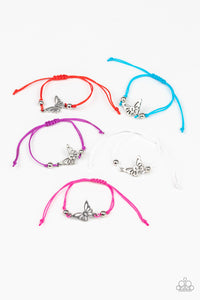 Girl's Starlet Shimmer 182XX Multi Butterfly Set of 5 Bracelets Paparazzi Jewelry