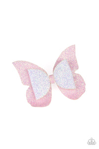 Paparazzi "Butterfly Bouquet" Pink Hair Clip Paparazzi Jewelry