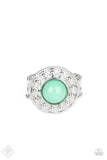 Paparazzi "Treasure Chest Shimmer" FASHION FIX Green Ring Paparazzi Jewelry