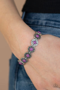 Paparazzi "Desert Dilemma" Purple Bracelet Paparazzi Jewelry