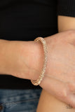 Paparazzi "Stageworthy Sparkle" Rose Gold Bracelet Paparazzi Jewelry