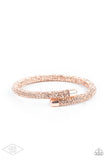 Paparazzi "Stageworthy Sparkle" Rose Gold Bracelet Paparazzi Jewelry
