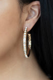 Paparazzi "Global Gleam" Gold Earrings Paparazzi Jewelry