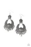 Paparazzi "Sunny Chimes" Silver Earrings Paparazzi Jewelry