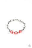 Girl's Starlet Shimmer Multi Color and Silver Bead 5 for $5 191XX Bracelets Paparazzi Jewelry