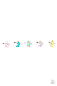 Girl's Starlet Shimmer Multi 10 for 10 232XX Unicorn Rings Paparazzi Jewelry