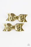 Paparazzi "Sugar and Spice" Gold Hair Clip Paparazzi Jewelry